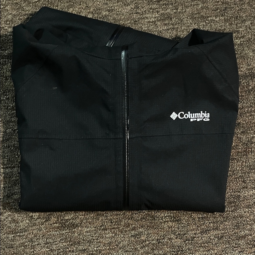 Columbia Black Hooded Jacket